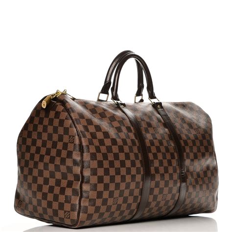 louis vuitton keepall bandouliere 50 replica|louis vuitton keepall 50 damier.